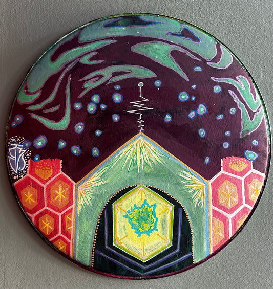 “Self Portrait in Vitamin World” by JamHeadFace - The Guitar Shop PGH