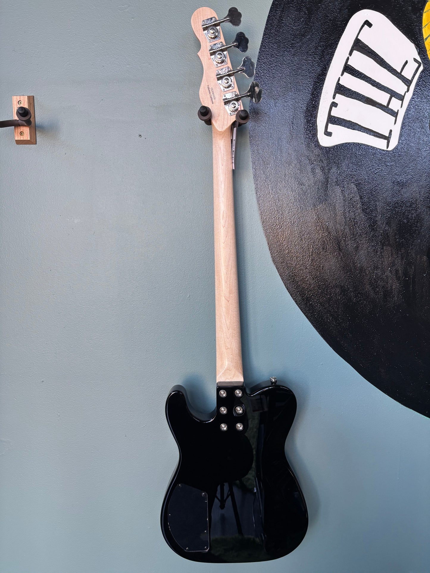 G&L Guitars G&L Fullerton Deluxe ASAT Bass, Jet Black
