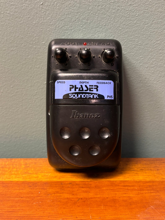 Used Ibanez SoundTank Series PH5 Phaser