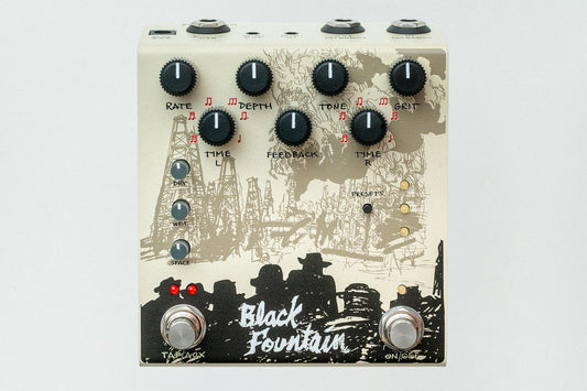 Old Blood Noise Endeavors OBNE Black Fountain Stereo by Old Blood Noise Endeavors