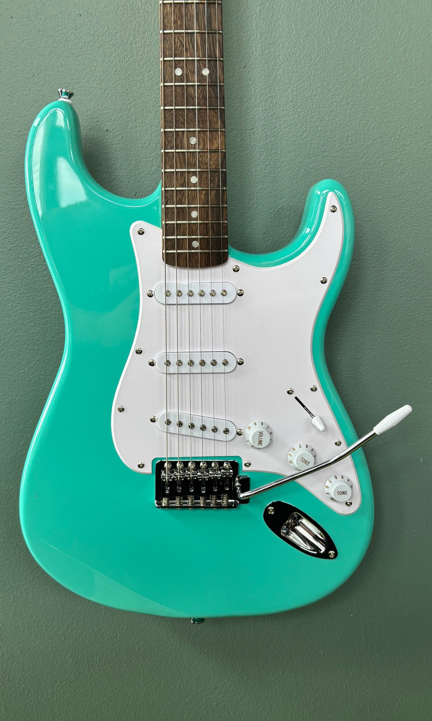 Used Squier Limited Edition Sonic Stratocaster Seafoam Green