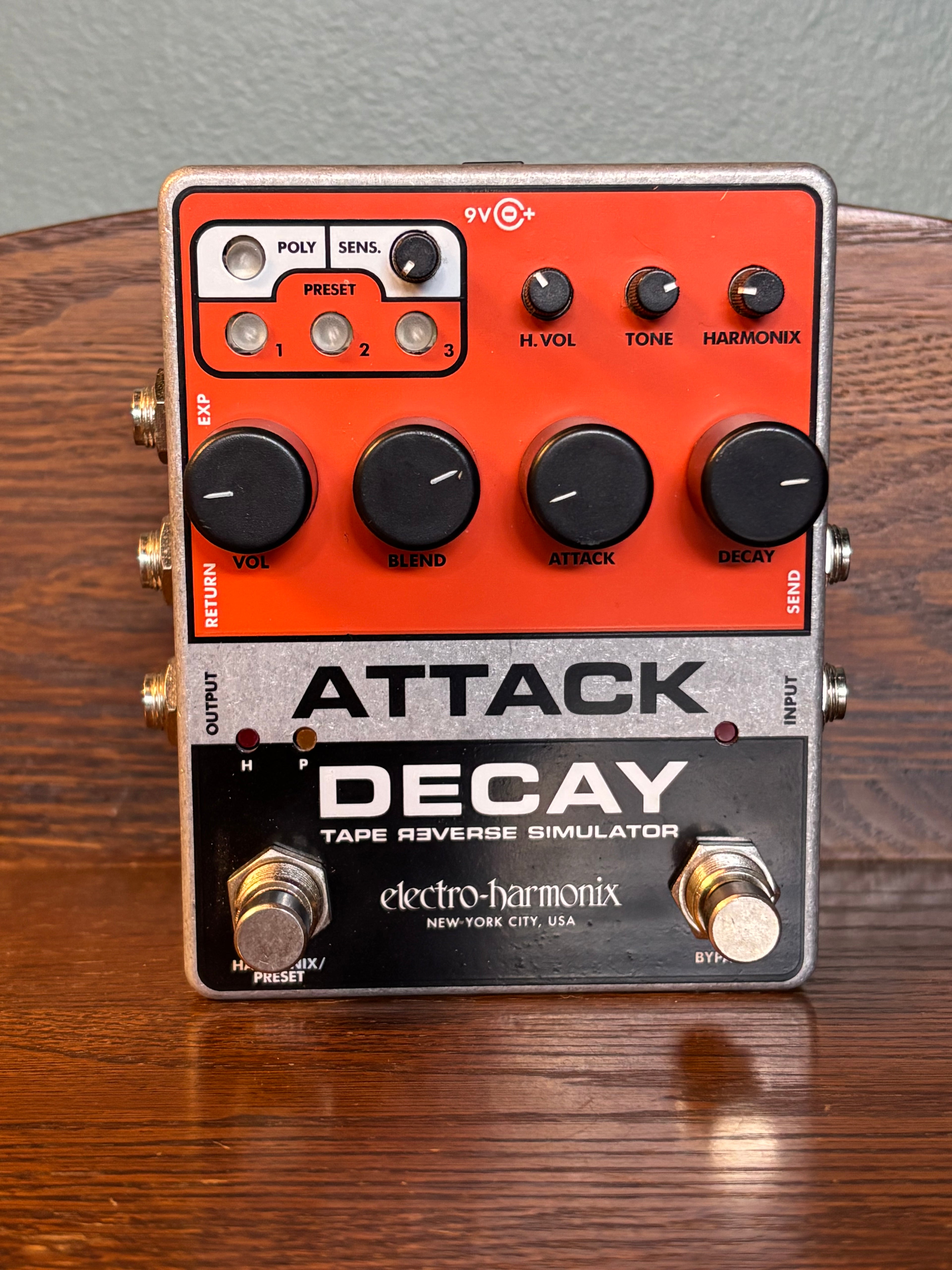 Used Electro-Harmonix Attack Decay Reverse Tape Simulator