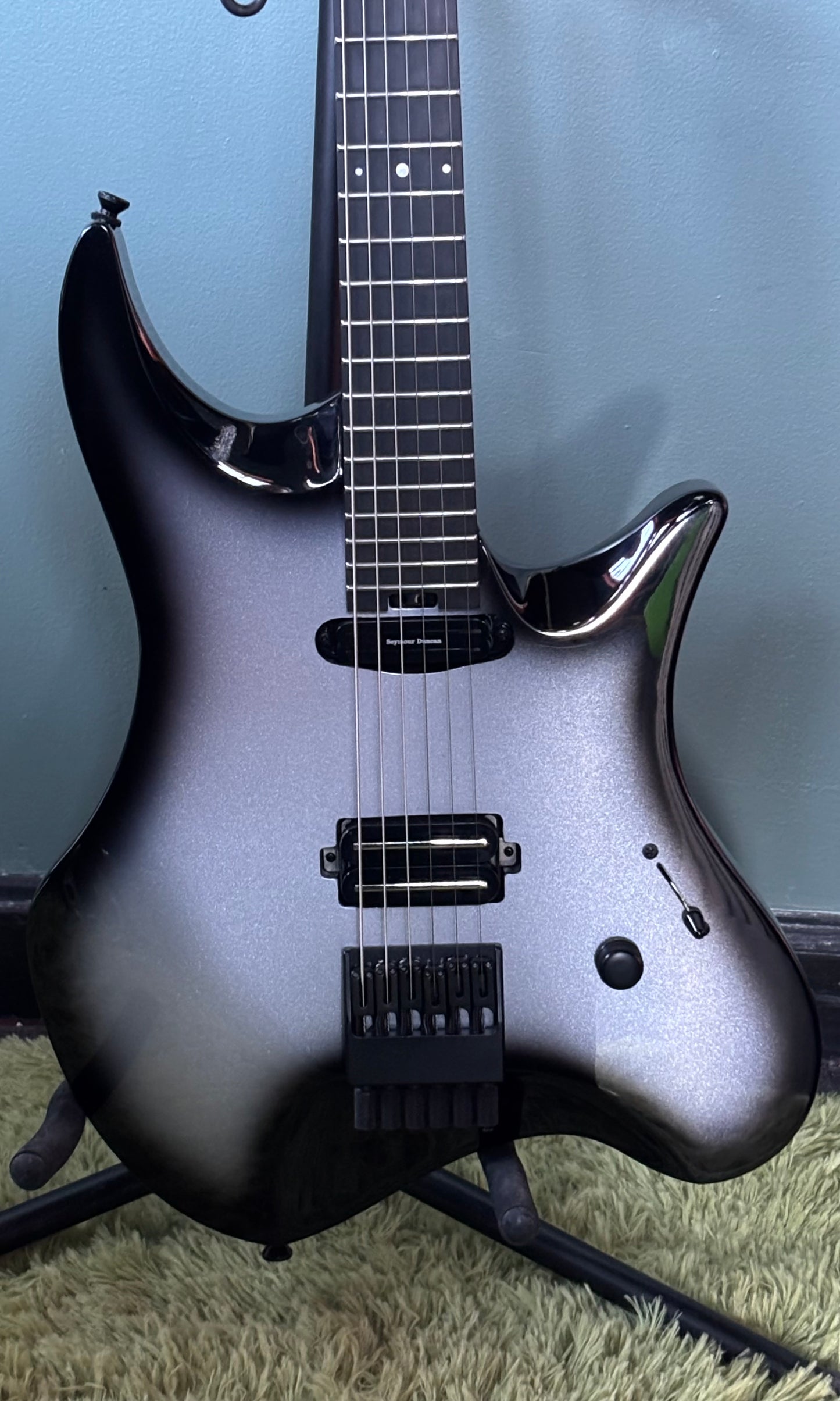 Balaguer Guitars Balaguer Select Custom - Vega 6 - Gloss Silverburst