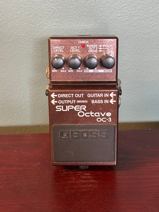 Used Boss OC3 Super Octave