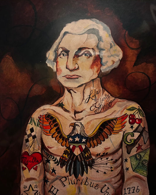 “Founding Father of Ink” by Lex Covato - The Guitar Shop PGH