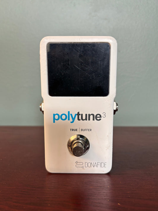 Used TC Electronic Polytune 3 with Built in Bonafide Buffer