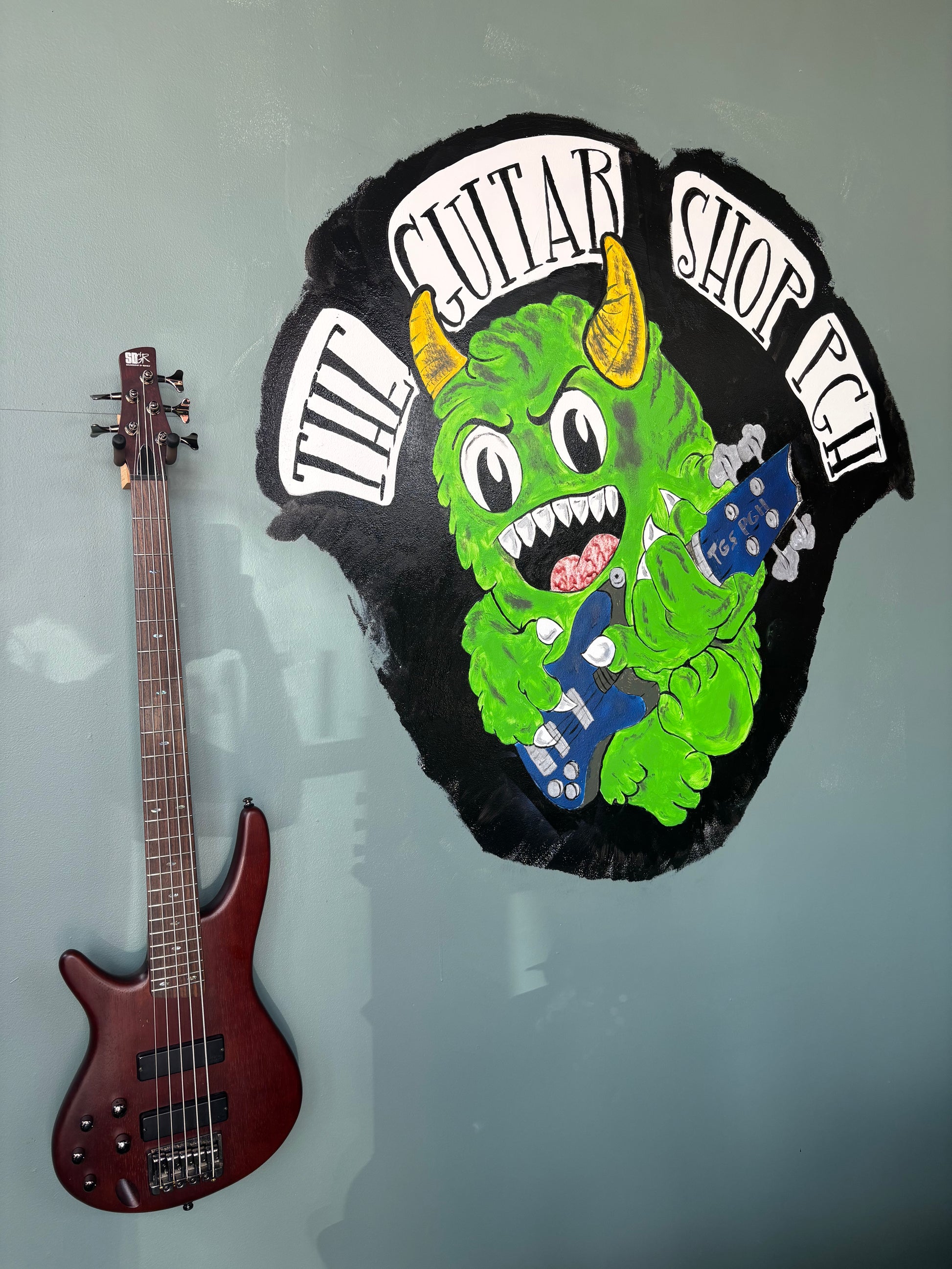 Used Ibanez SR505L Left Handed Bass - The Guitar Shop PGH