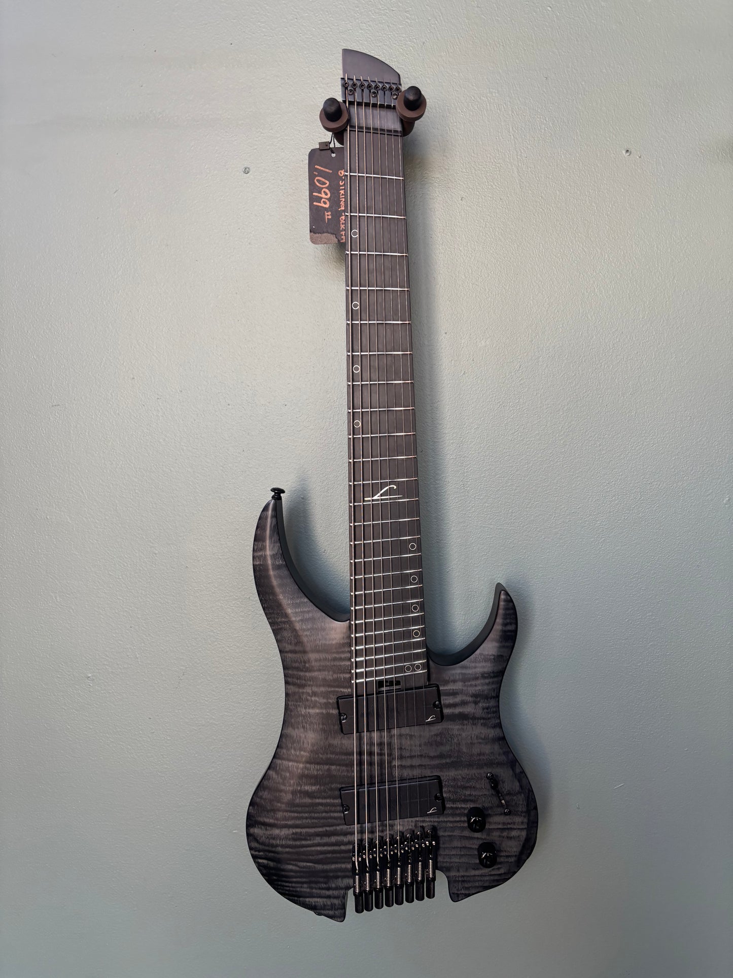 Legator Ghost FSS 8-String - Black Flame Maple