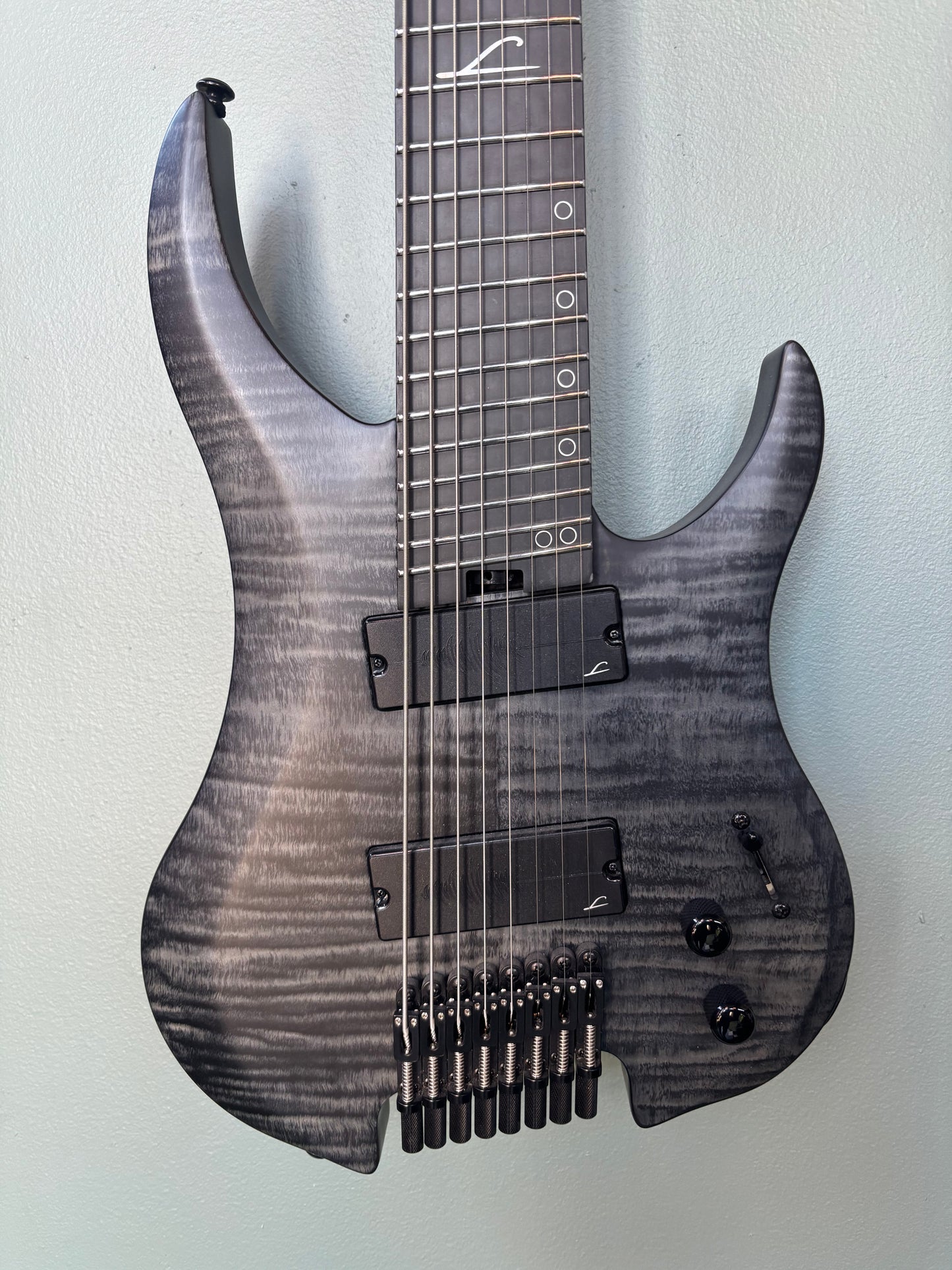 Legator Ghost FSS 8-String - Black Flame Maple