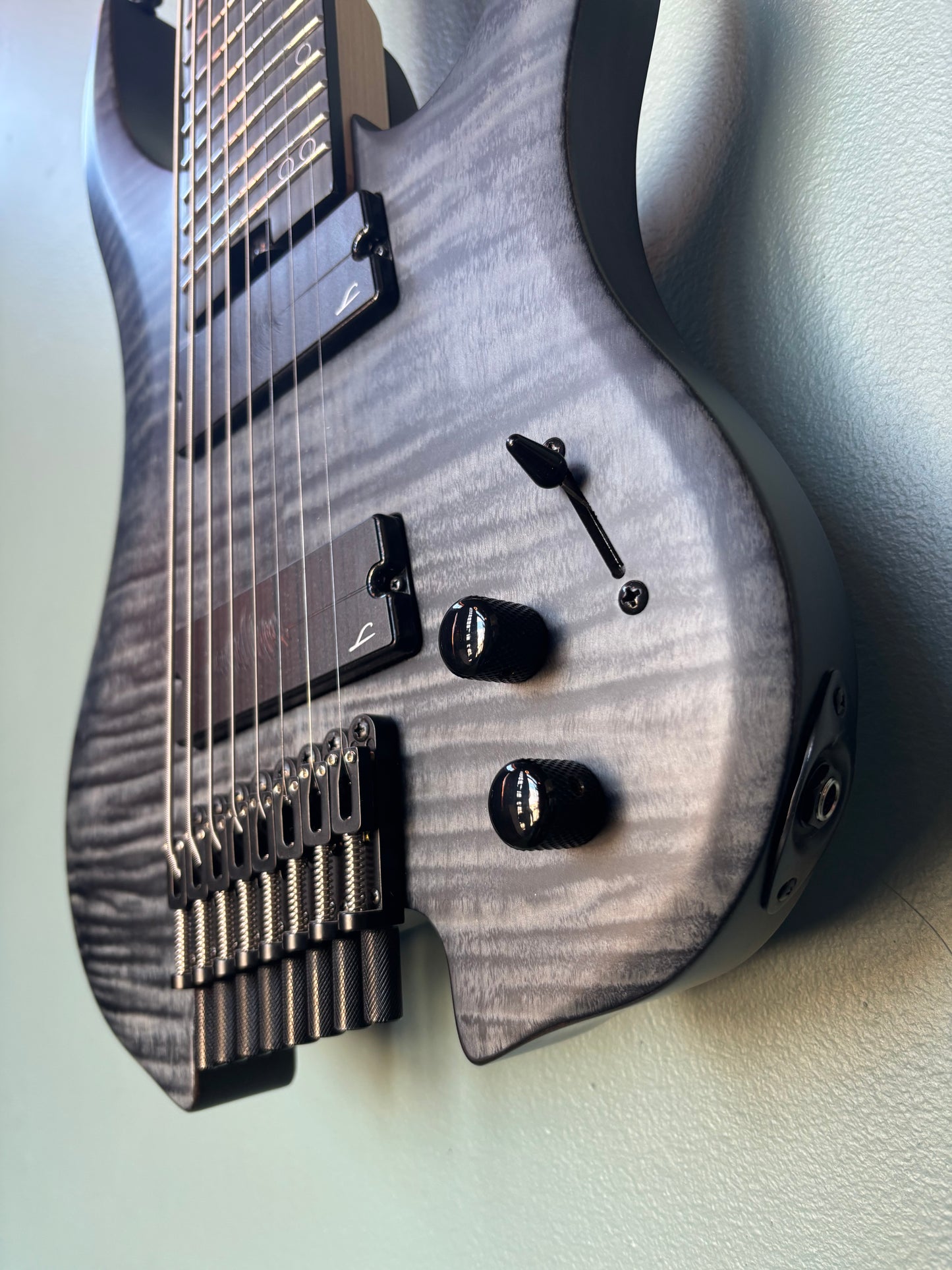 Legator Ghost FSS 8-String - Black Flame Maple
