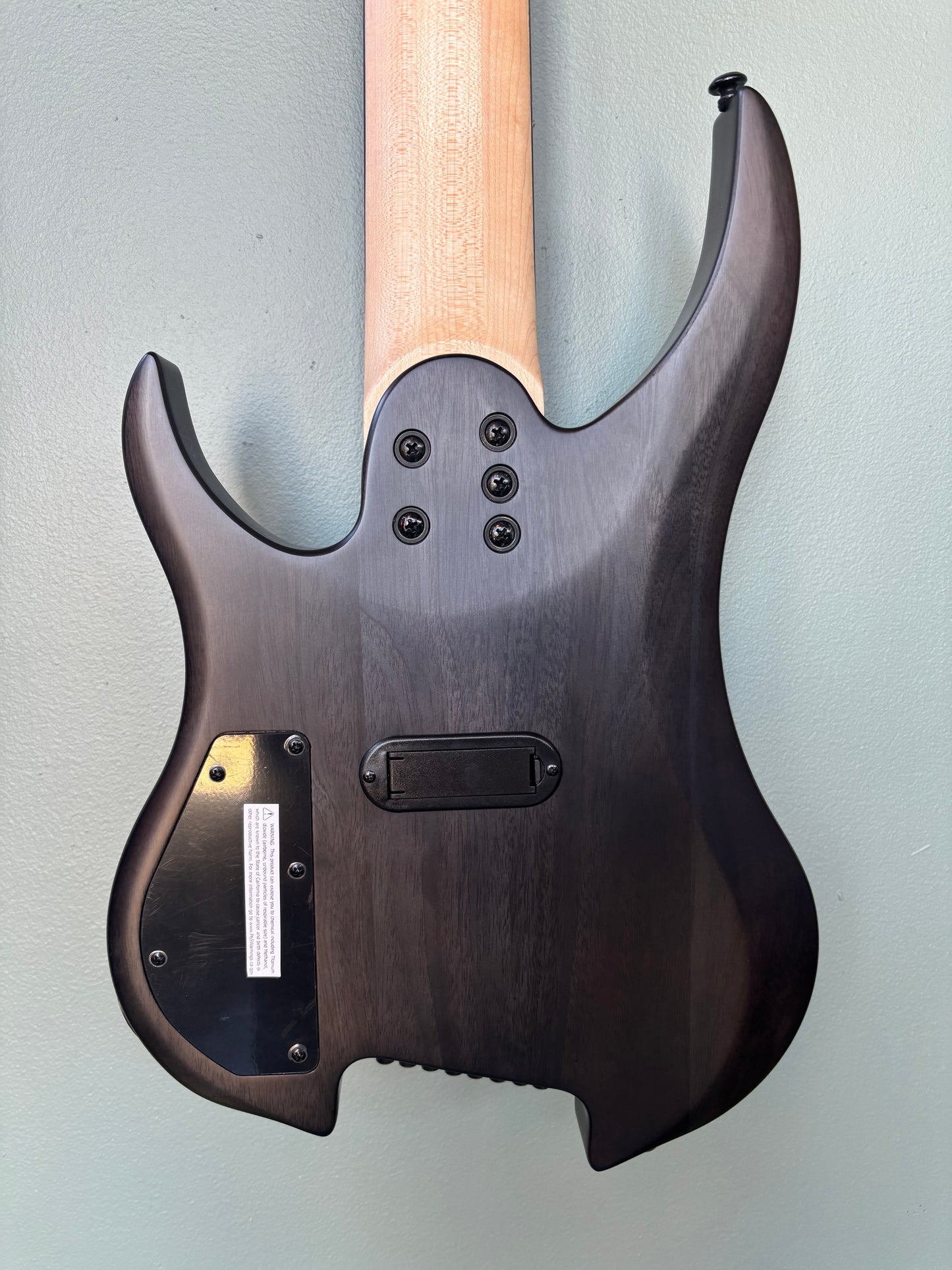 Legator Ghost FSS 8-String - Black Flame Maple