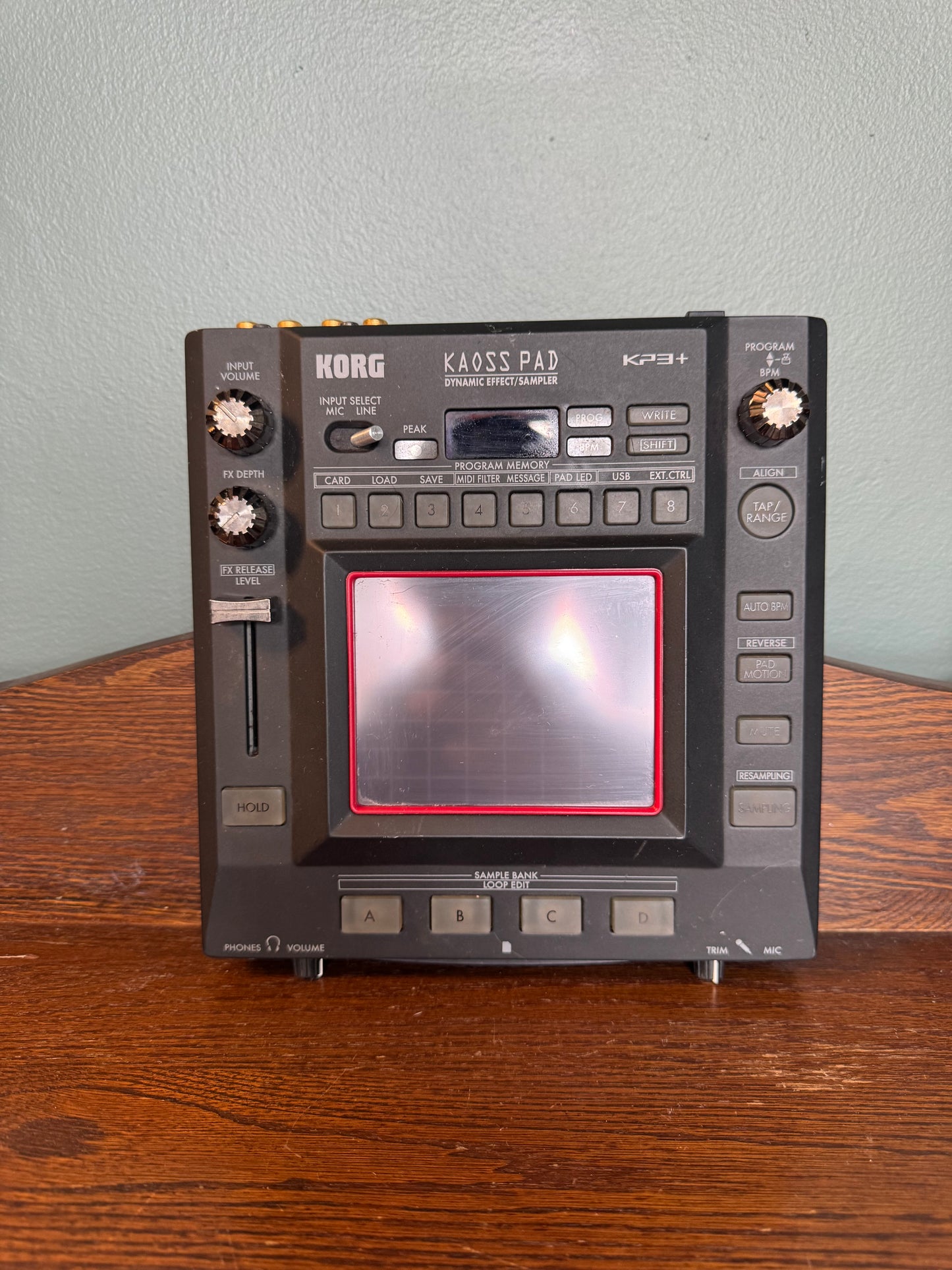 Used Korg KP3 Kaoss Pad 3 Dynamic Effect / Sampler