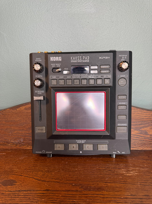 Used Korg KP3 Kaoss Pad 3 Dynamic Effect / Sampler
