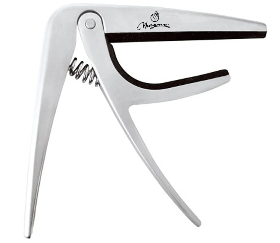 Magma MC-01 Quick-Change Capo for Classical Guitars Silver by Magma
