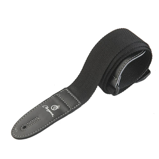 Black Smooth Polypropylene strap Magma for guitar