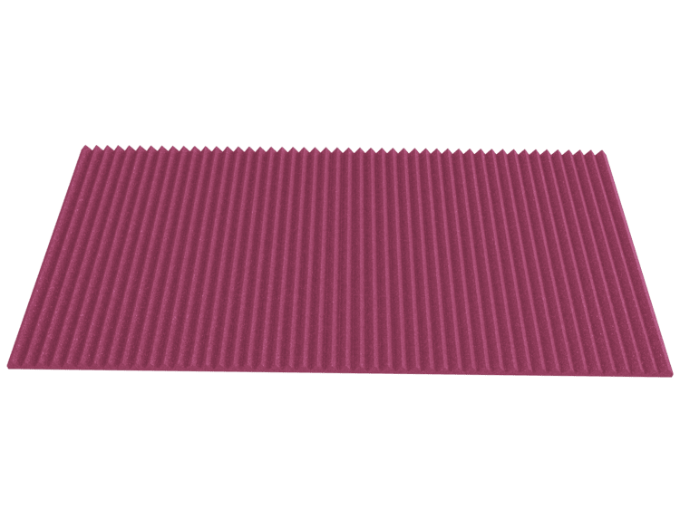 1 Inch Acoustic Foam Wedge Style Panels - 13 Color Options