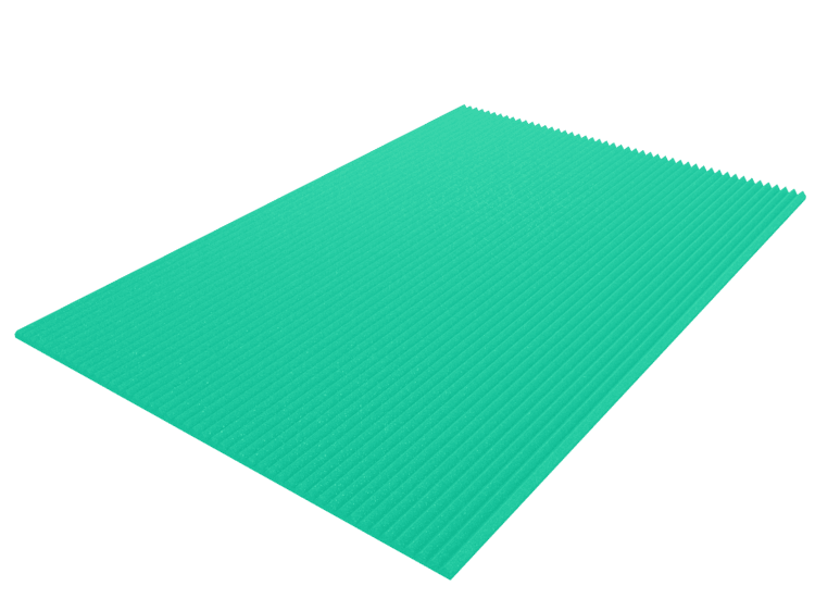 1 Inch Acoustic Foam Wedge Style Panels - 13 Color Options