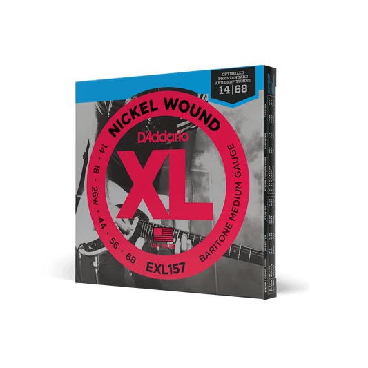 D'ADDARIO EXL157 14/68 Medium Baritone Electric Guitar Strings