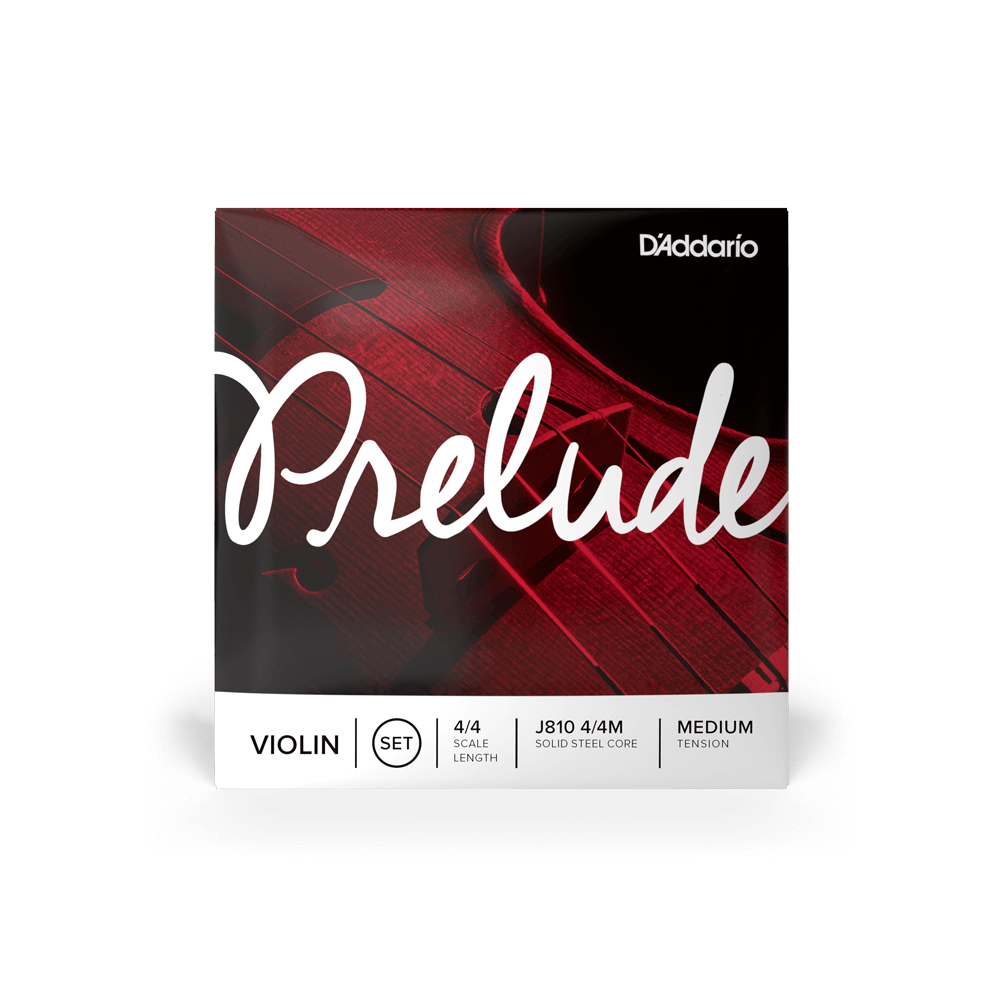 D'Addario Prelude Violin J810 Set 4/4 LGT by D'Addario