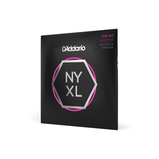 D'ADDARIO NYXL NYXL0940BT 09-40 Super Light Balanced Tension Electric Guitar Strings - The Guitar Shop PGH