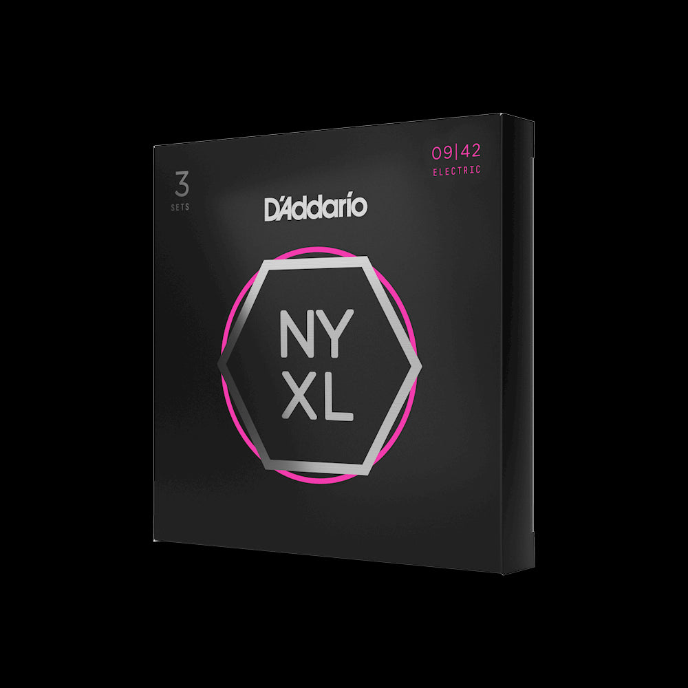 D'Addario NYXL0942 Nickel Wound Electric Guitar Strings, Super Light, 9-42 by D'Addario