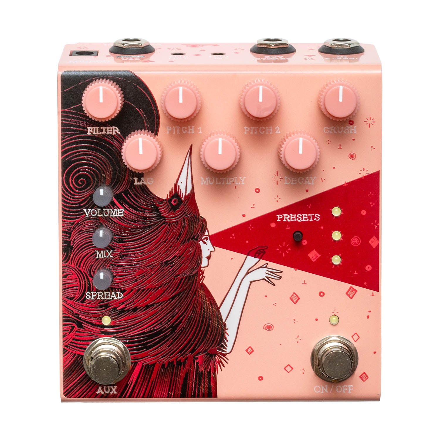 Old Blood Noise Endeavors OBNE Dark Star Stereo – Pink by Old Blood Noise Endeavors